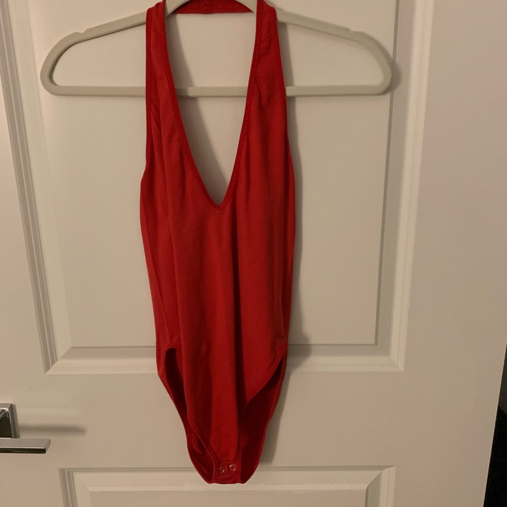 Red Body Suit